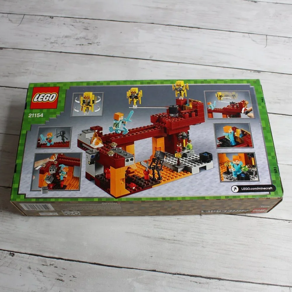 Lego Set Minecraft The Blaze Bridge